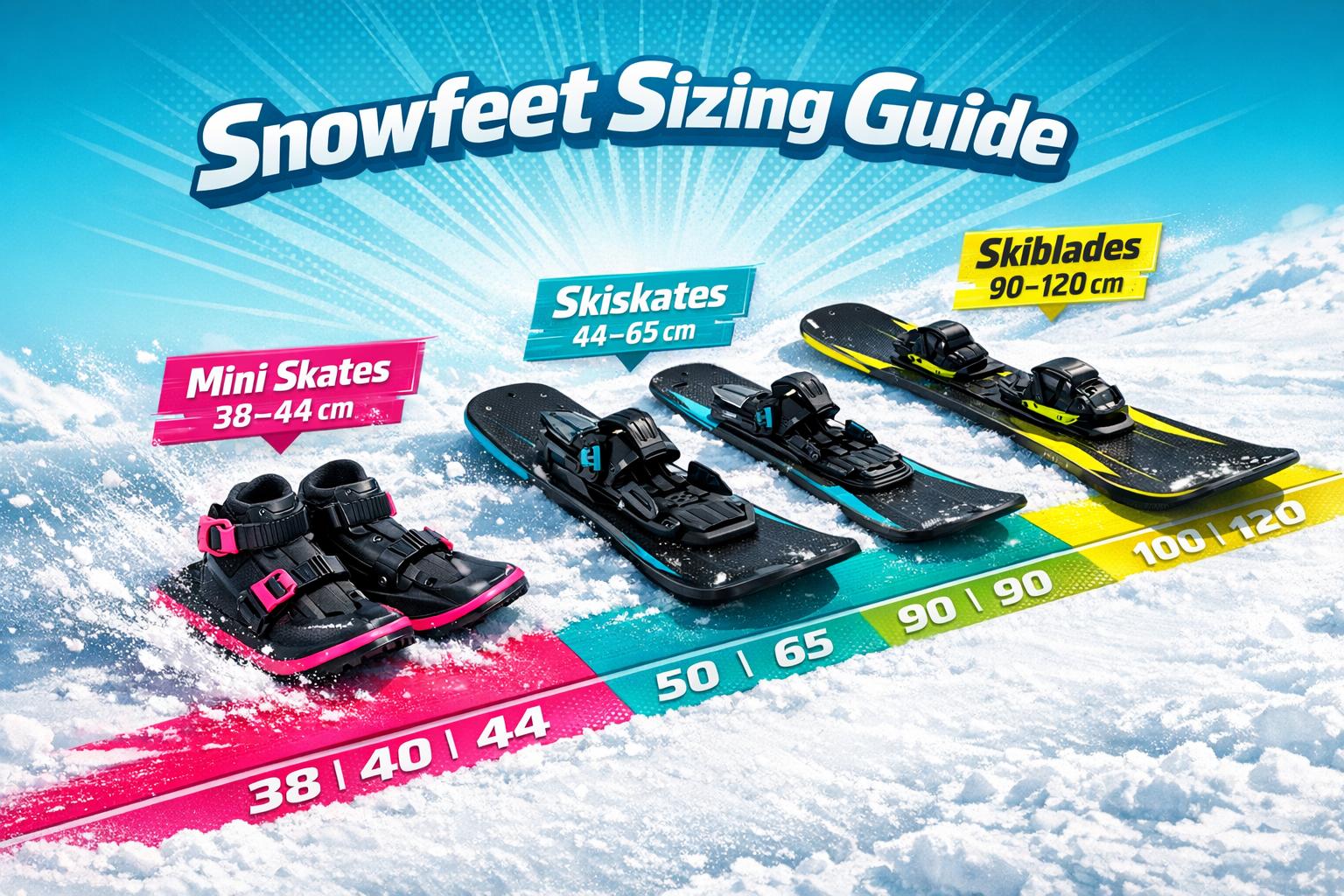 Snowfeet Sizing Guide for First-Time Buyers - snowfeet*