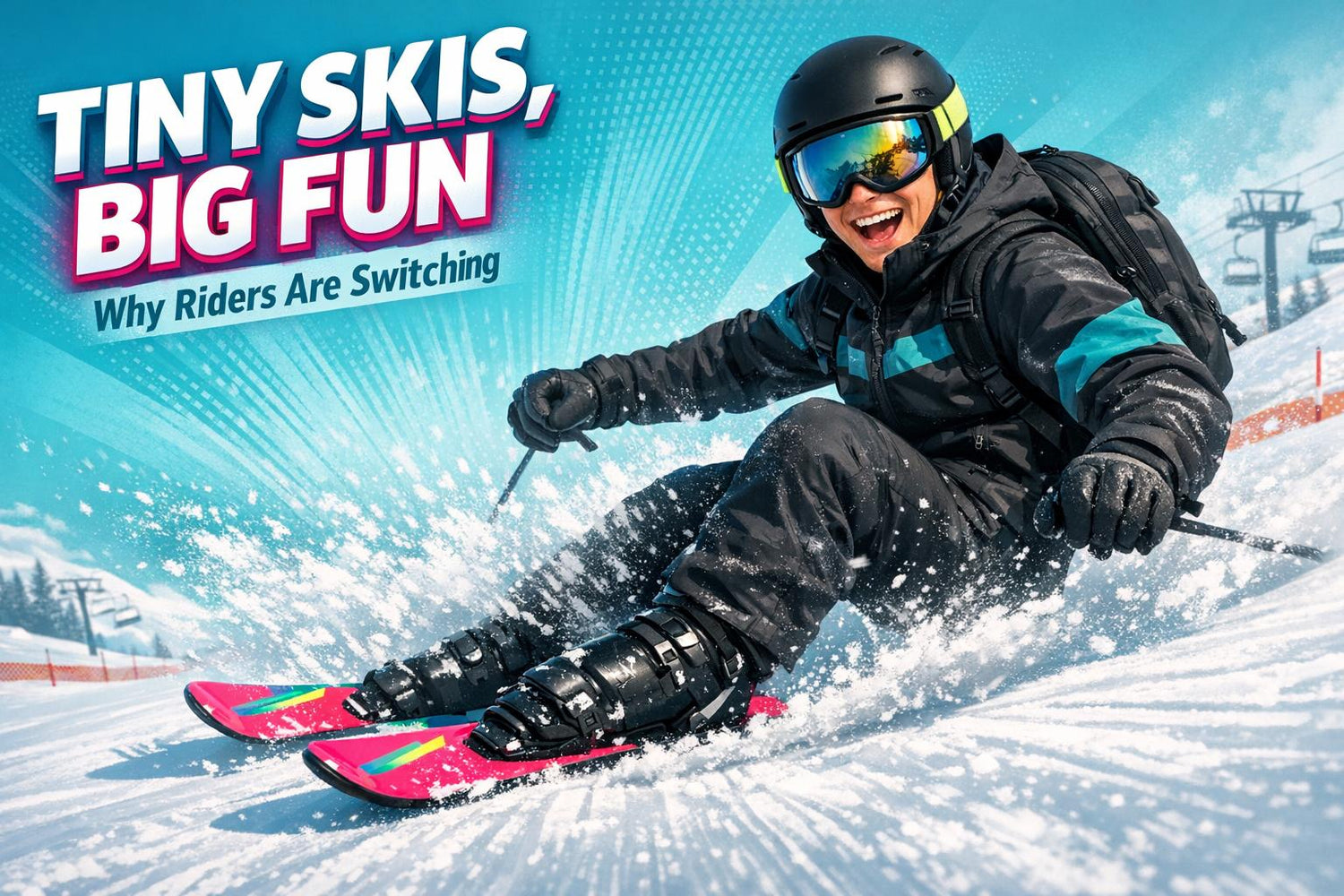 Tiny Skis, Big Fun: Why Riders Are Switching - snowfeet*