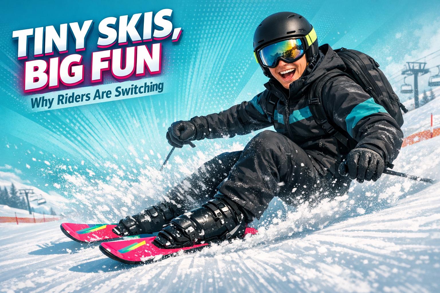 Tiny Skis, Big Fun: Why Riders Are Switching - snowfeet*