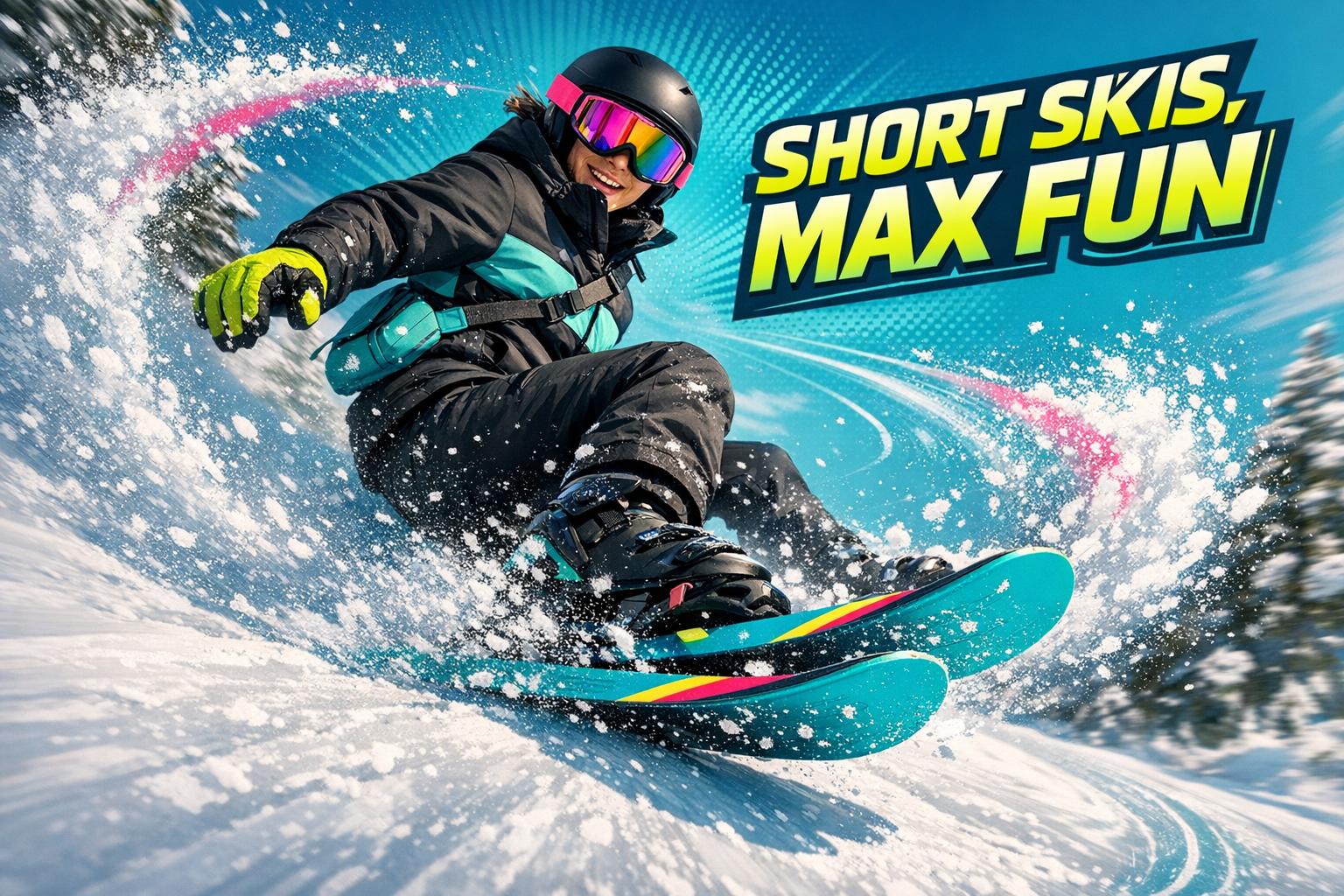 The Most Playful Way to Get Down a Ski Slope - snowfeet*