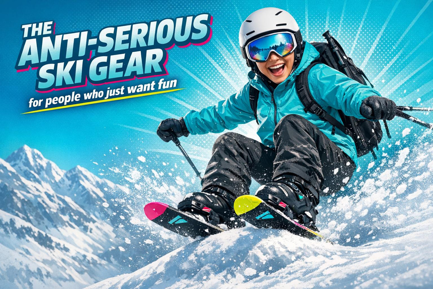 The Anti-Serious Ski Gear for People Who Just Want Fun - snowfeet*