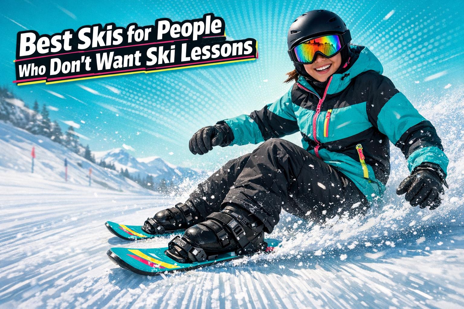 Best Skis for People Who Don’t Want Ski Lessons - snowfeet*