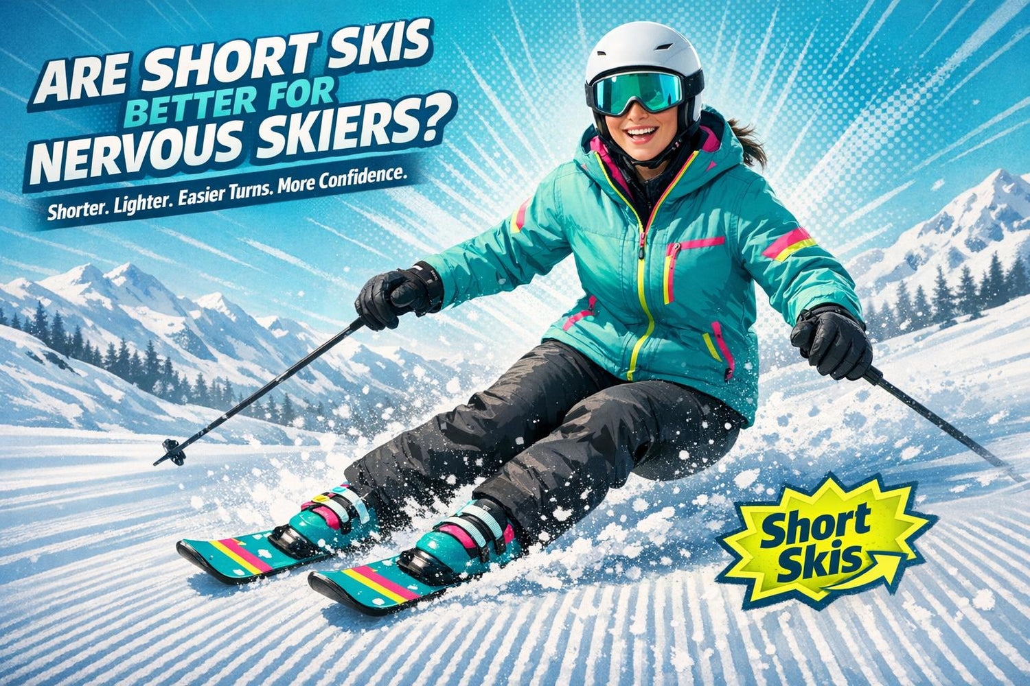 Are Short Skis Better for Nervous Skiers? - snowfeet*