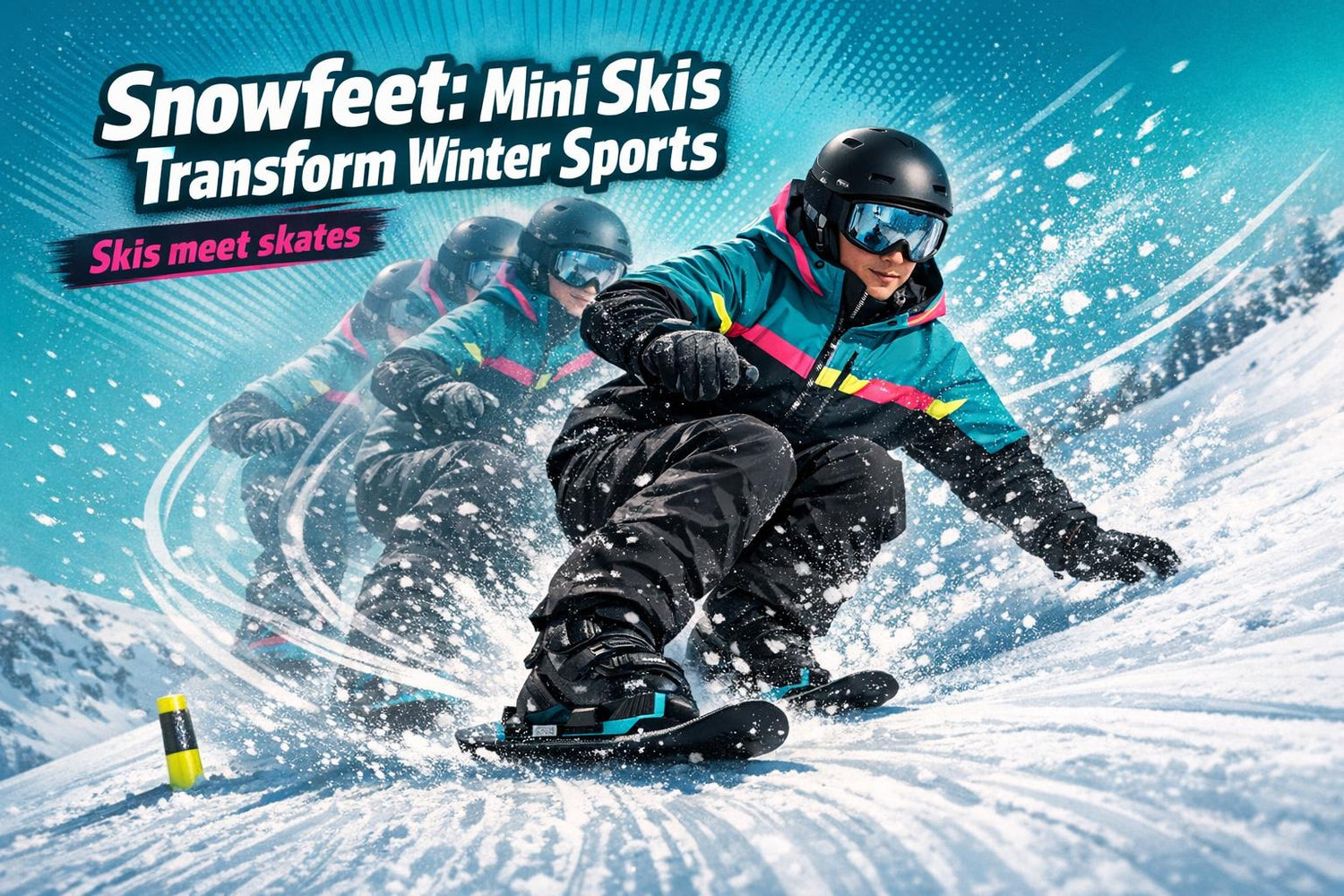 Snowfeet: Mini Skis Transform Winter Sports - snowfeet*