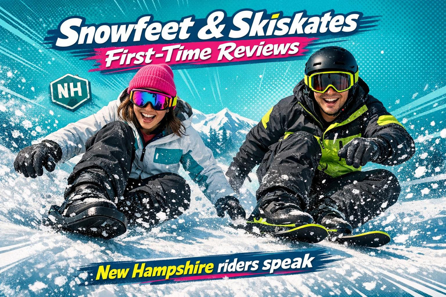 Snowfeet & Skiskates: First-Time Reviews - snowfeet*