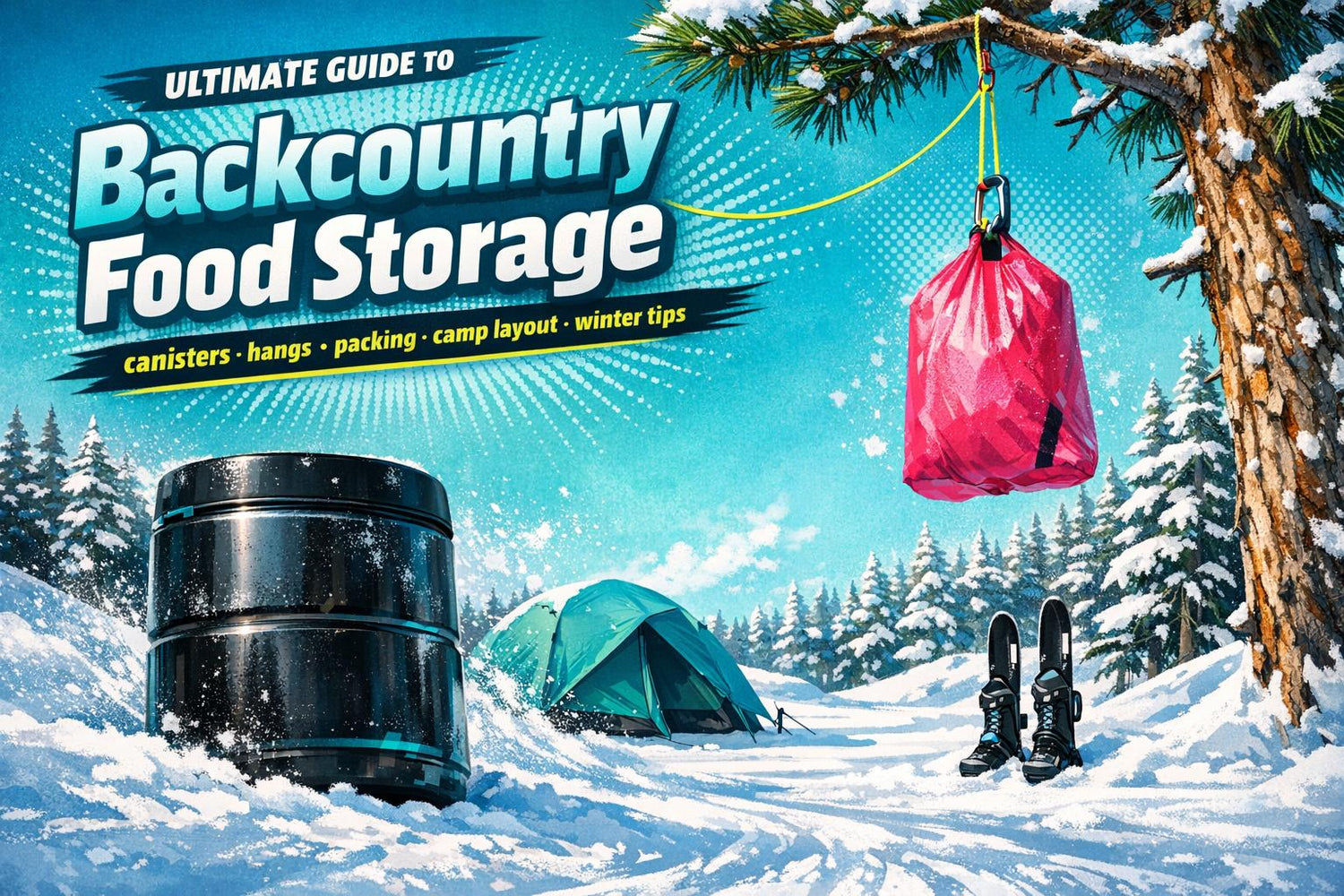 Ultimate Guide to Backcountry Food Storage - snowfeet*