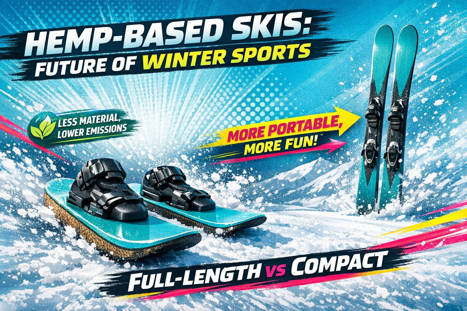 Hemp-Based Skis: Future of Winter Sports - snowfeet*