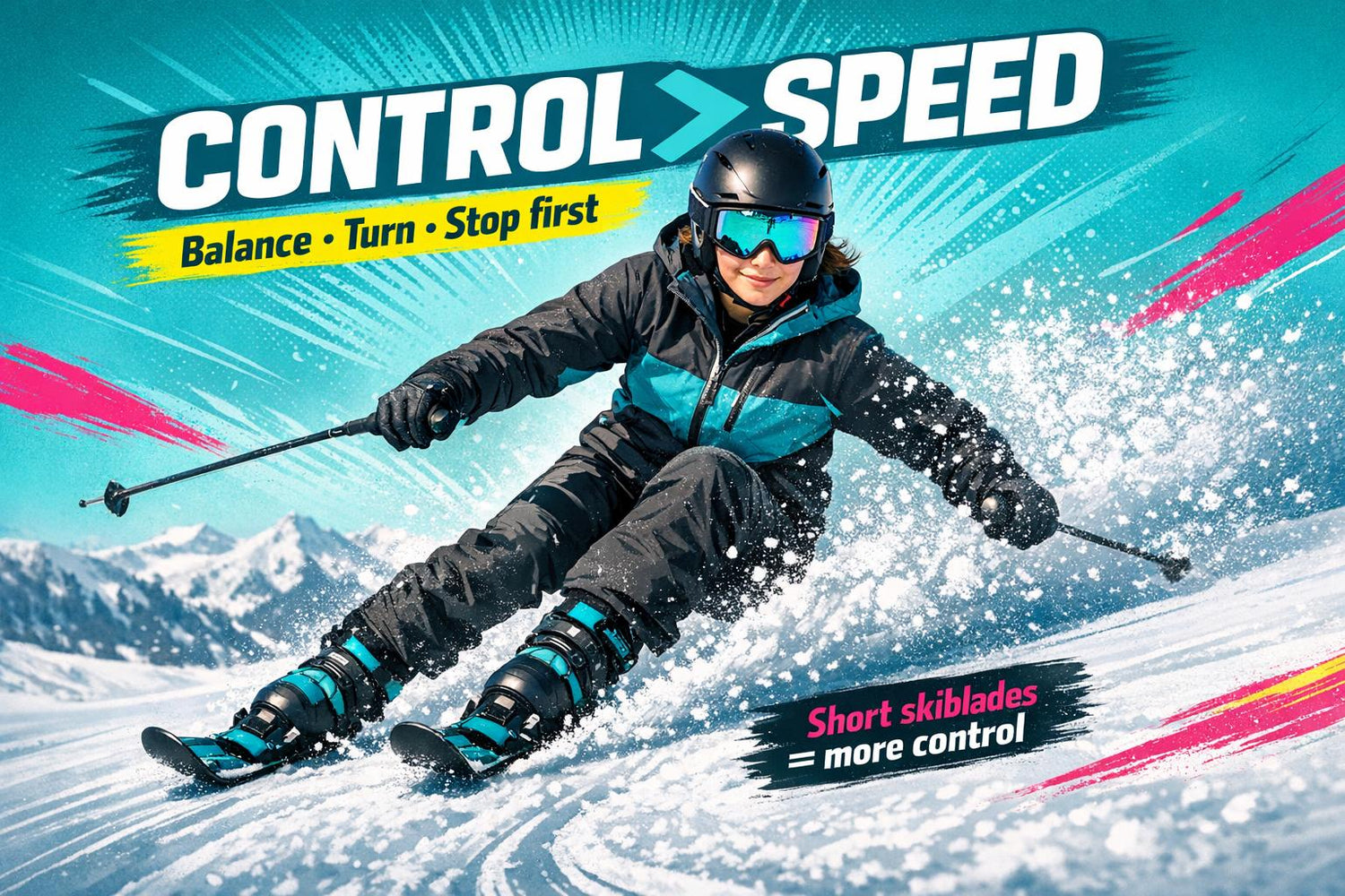 Why Beginners Need Control More Than Speed - snowfeet*