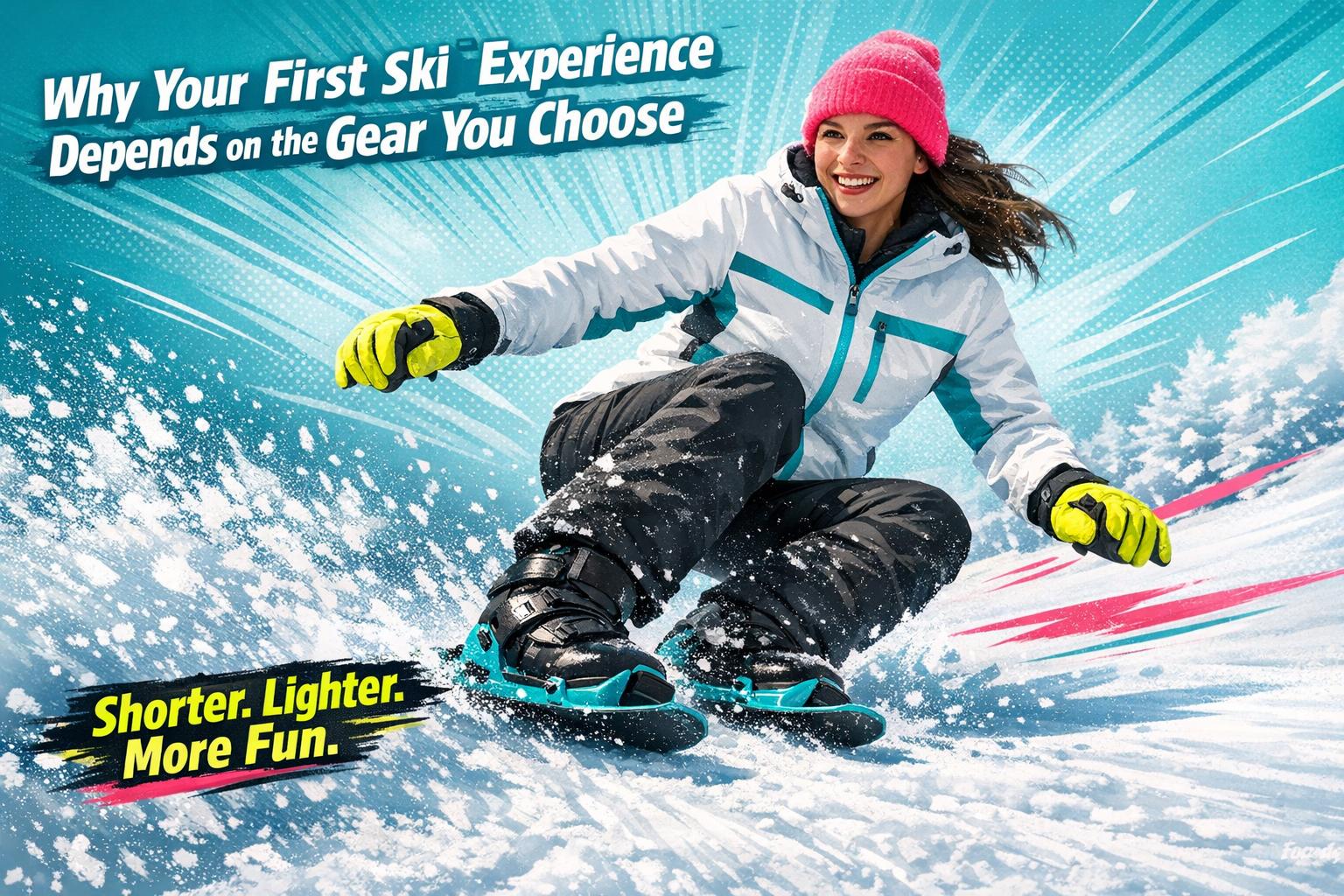 Why Your First Ski Experience Depends on the Gear You Choose - snowfeet*