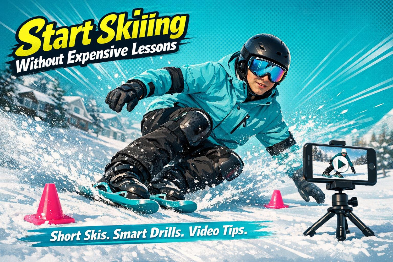 How to Start Skiing Without Expensive Lessons - snowfeet*