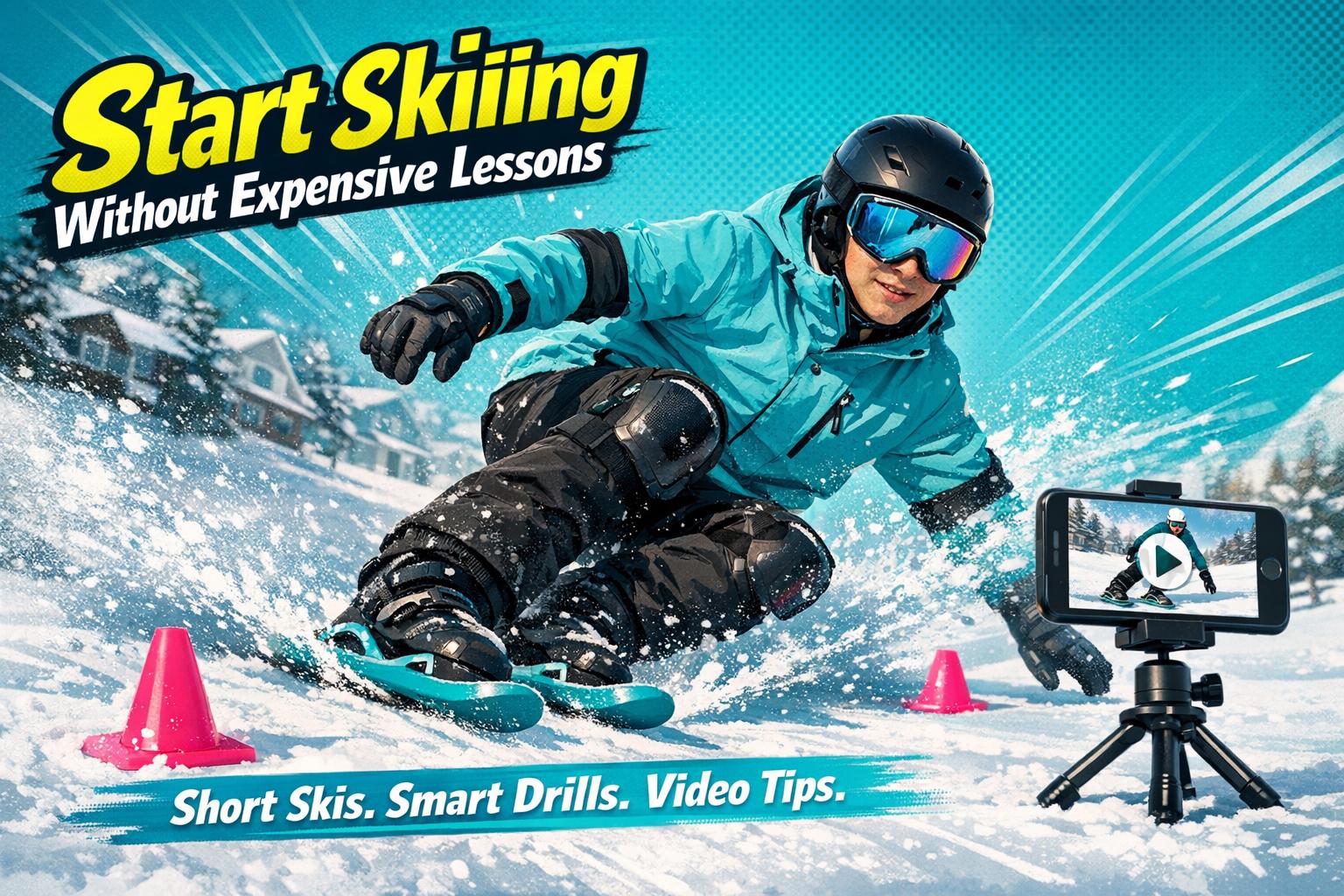 How to Start Skiing Without Expensive Lessons - snowfeet*