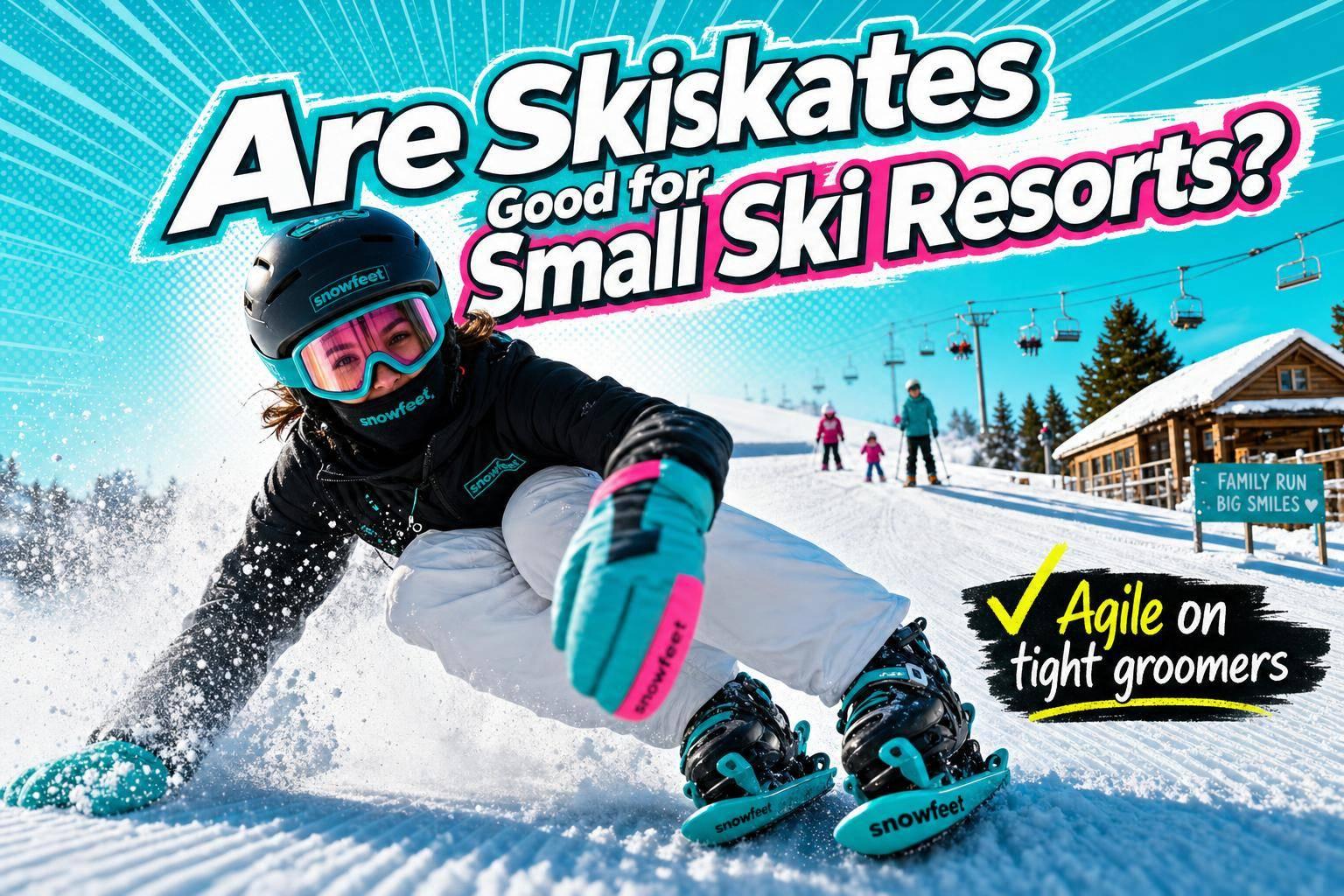Are Skiskates Good for Small Ski Resorts? - snowfeet*