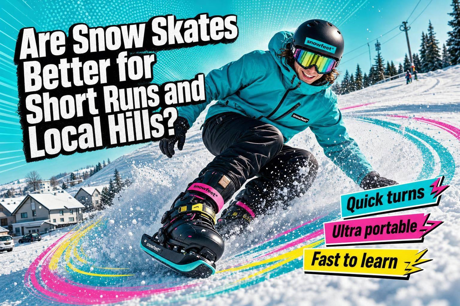 Are Snow Skates Better for Short Runs and Local Hills?