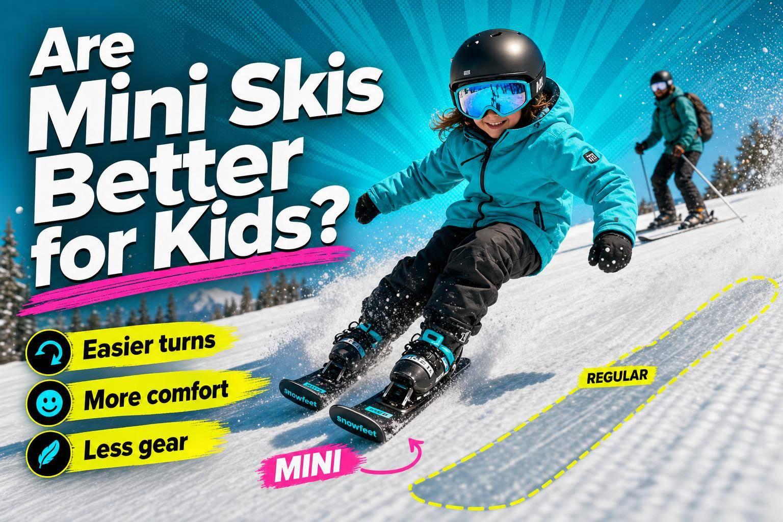 Are Mini Skis Better for Kids Than Regular Skis? - snowfeet*
