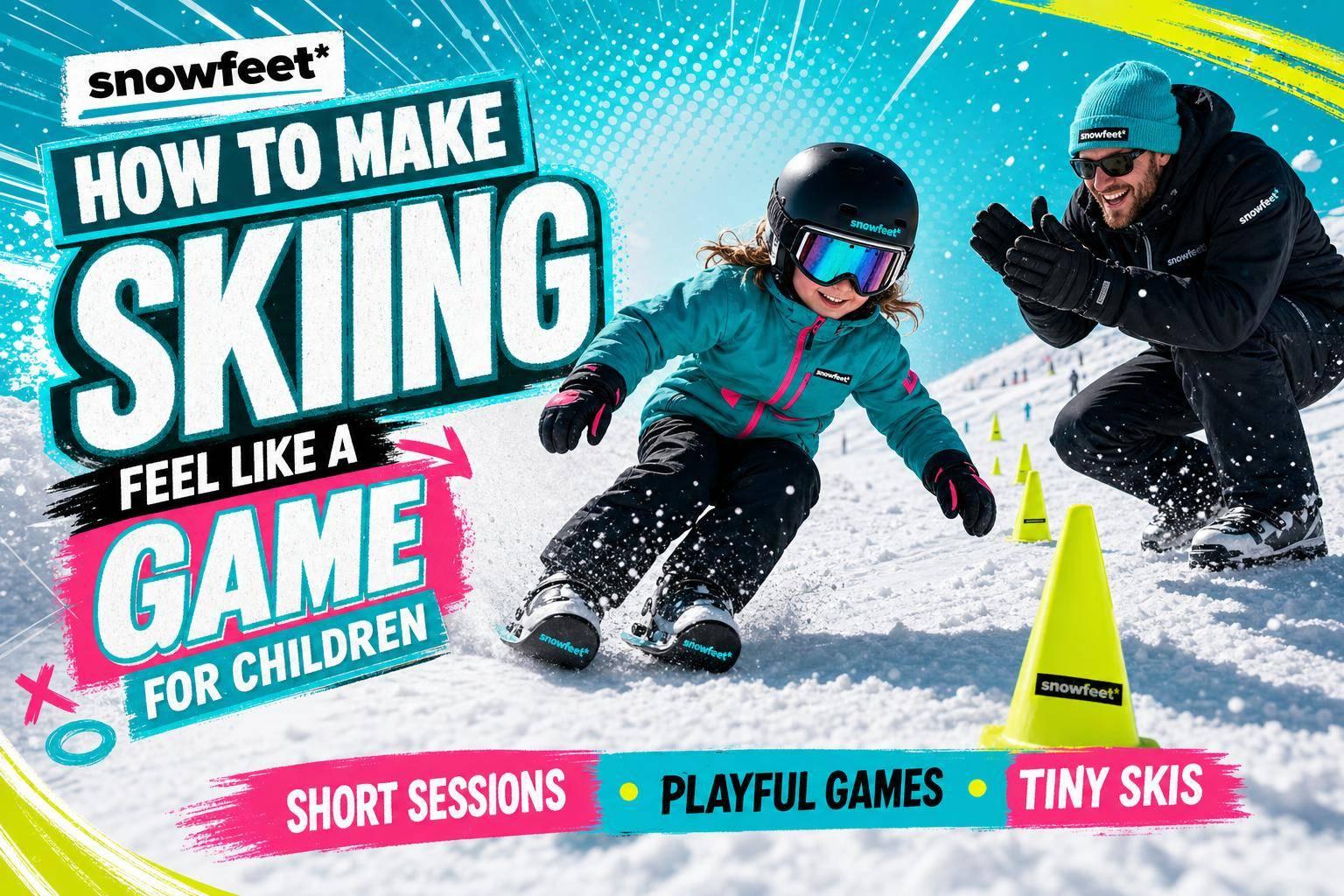 How to Make Skiing Feel Like a Game for Children - snowfeet*