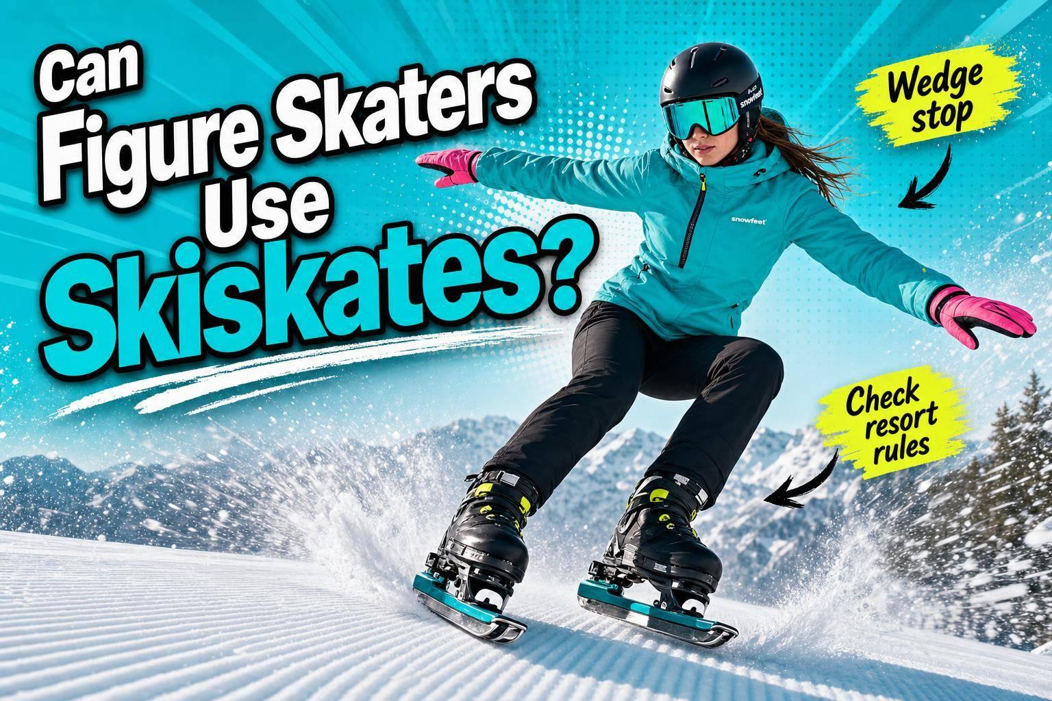 Can Figure Skaters Use Skiskates on Ski Slopes? - snowfeet*