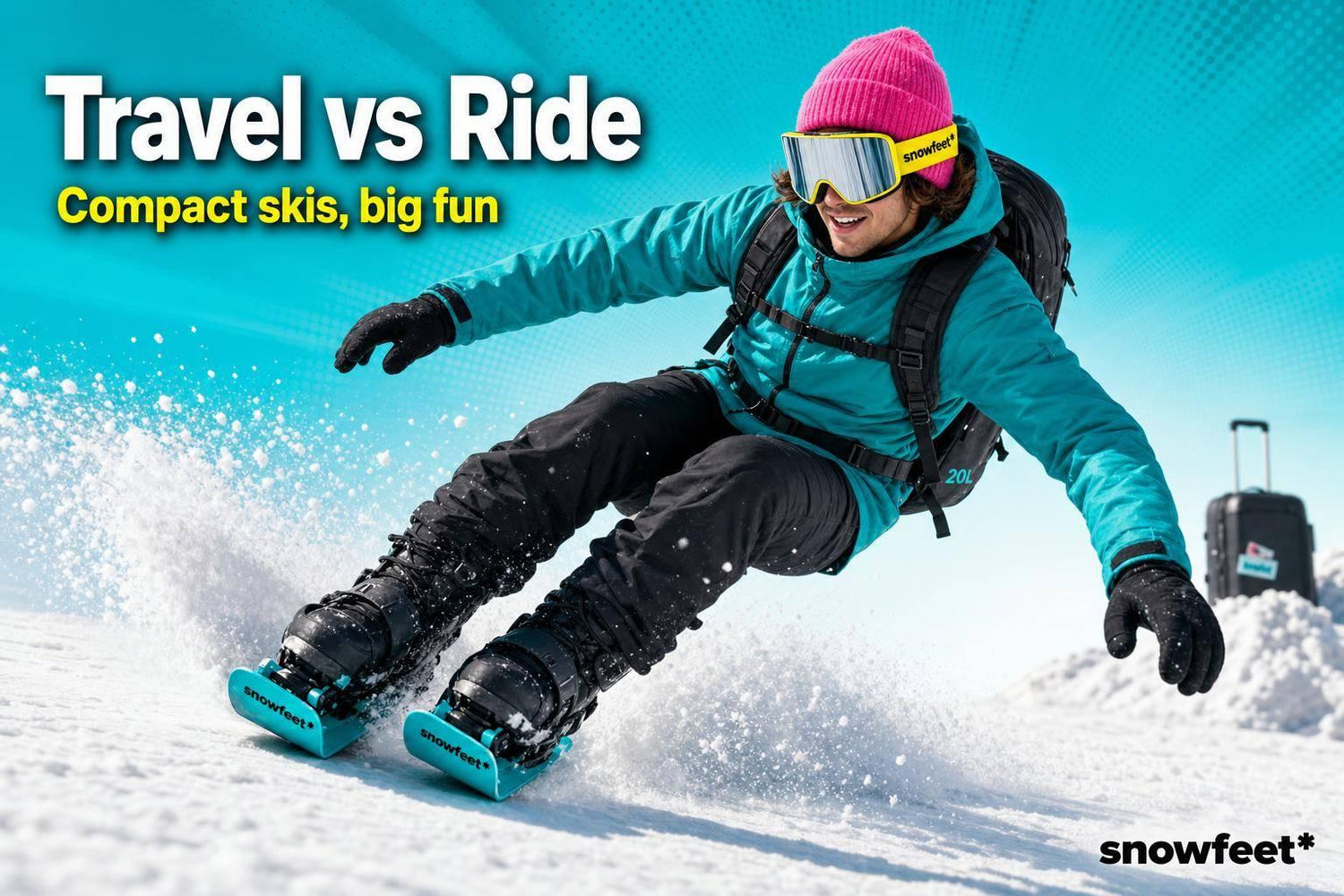 Snowfeet for Travel: Is Compact Ski Gear Worth It? - snowfeet*