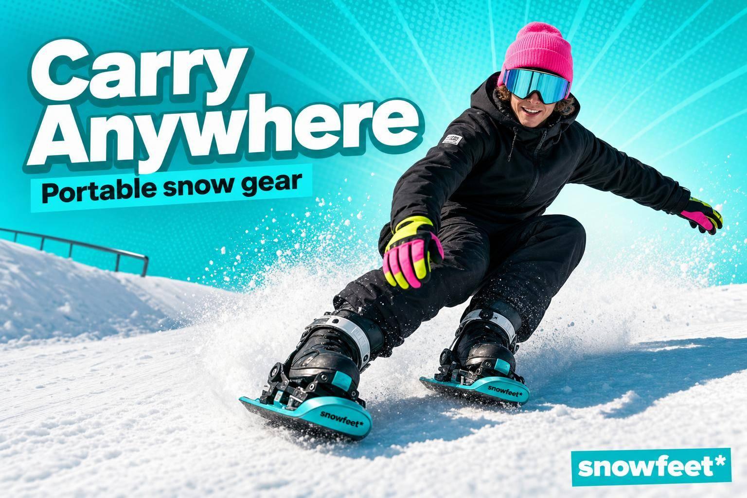 Best Winter Sport Gear You Can Carry Anywhere - snowfeet*