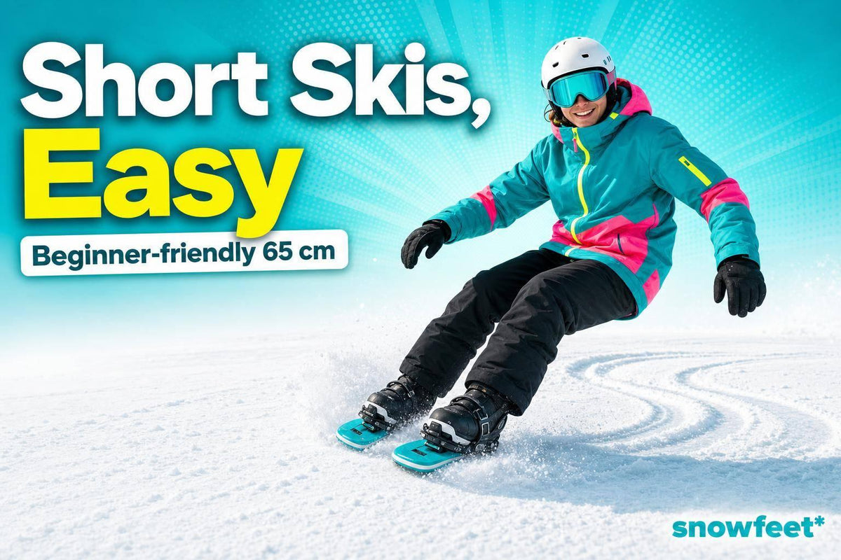 Why Shorter Skis Feel Less Intimidating for Beginners - snowfeet*