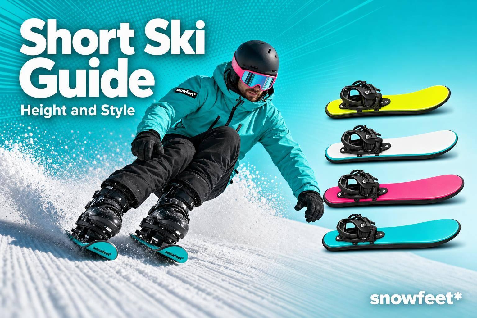 Best Short Ski Length for Adults by Height and Riding Style - snowfeet*