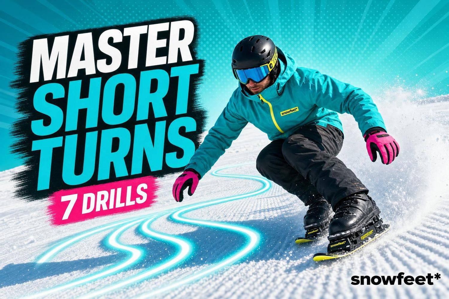Master Short Turns: 7 Drills to Improve Skiing - snowfeet*