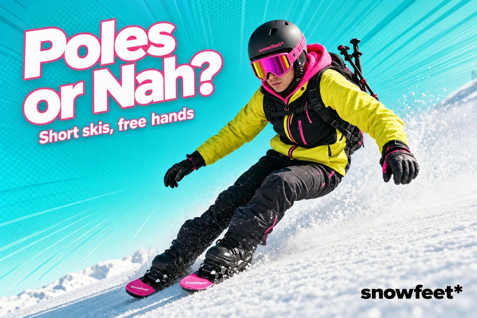 Do You Need Poles for Short Skis? - snowfeet*
