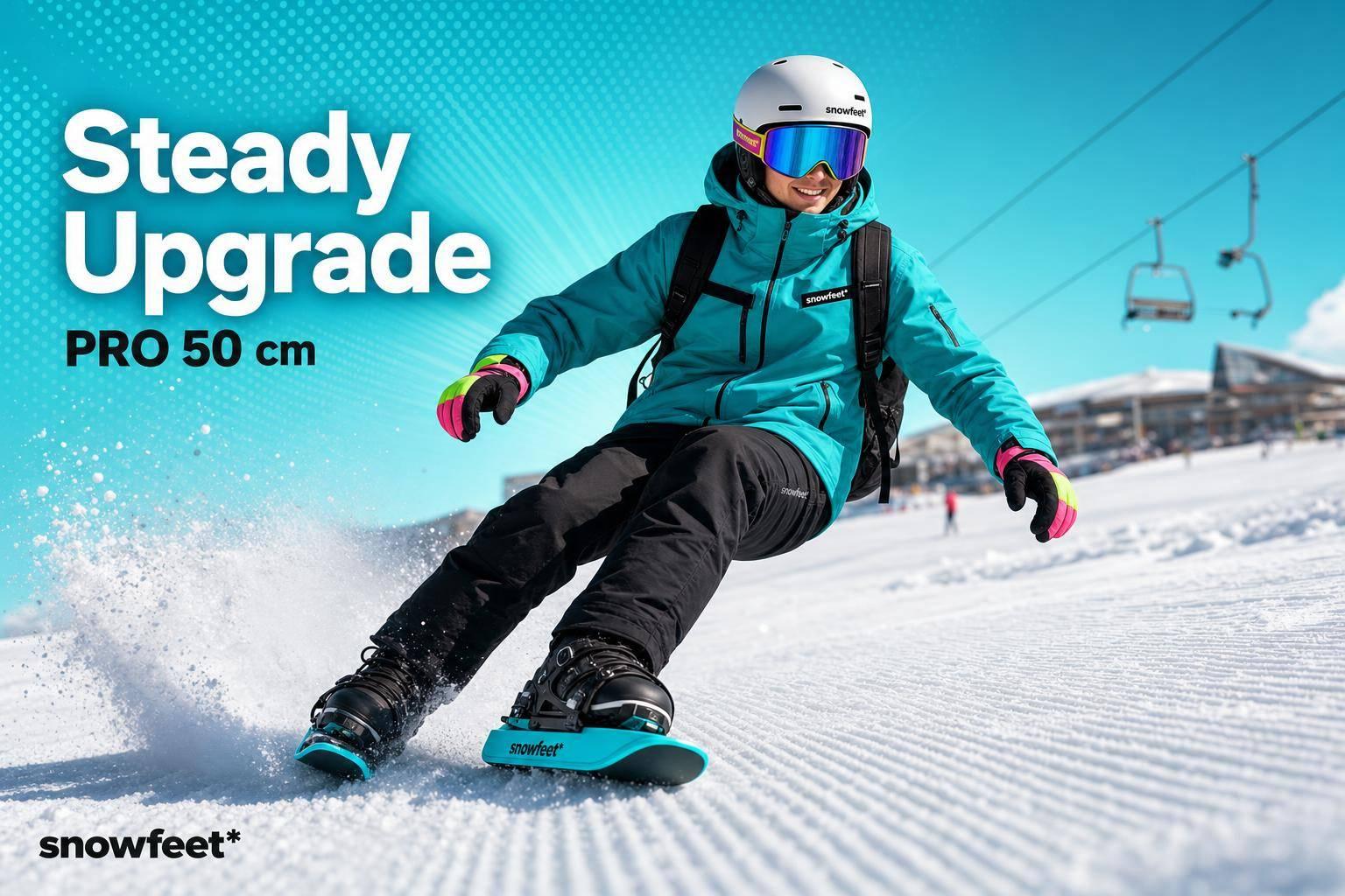Is the Snowfeet PRO 50 cm Worth the Upgrade? - snowfeet*