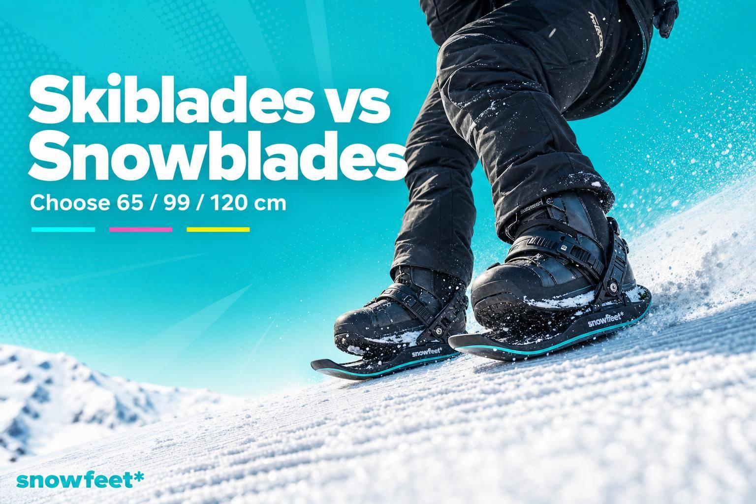Skiblades vs Snowblades: Are They the Same Thing? - snowfeet*