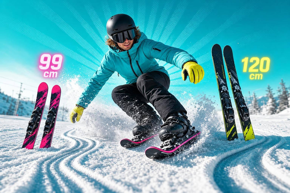 99 cm vs 120 cm Short Skis: Which Is Right for You - snowfeet*