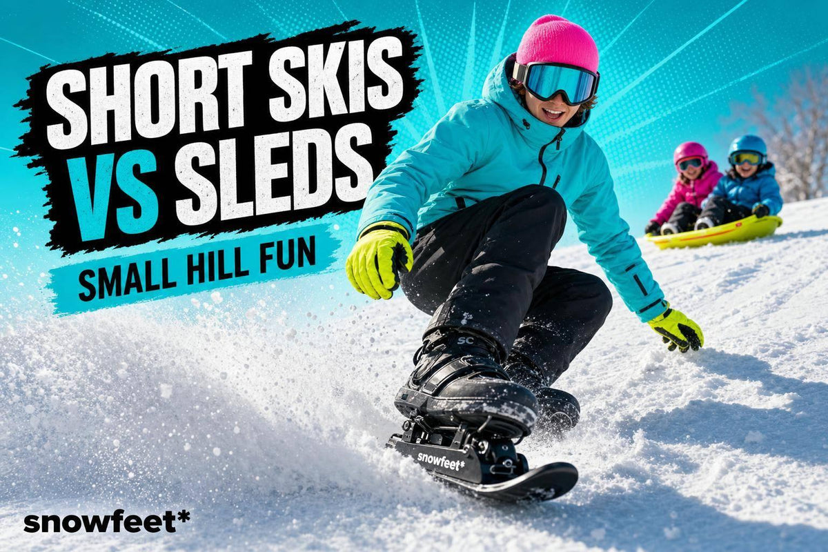 Short Skis vs Sledding: Most Fun on a Small Hill? - snowfeet*