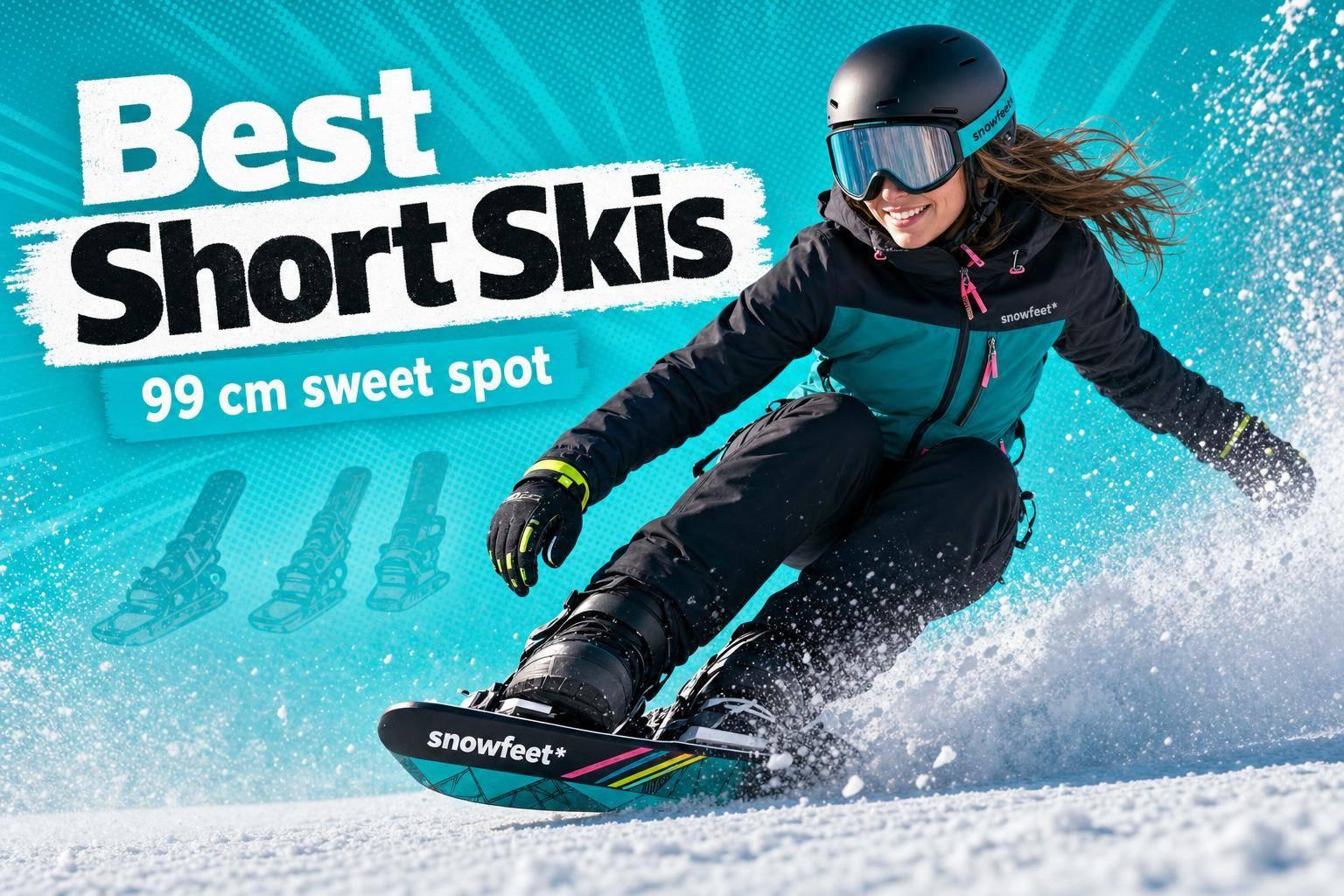 Best Short Skis for Women in 2026 - snowfeet*