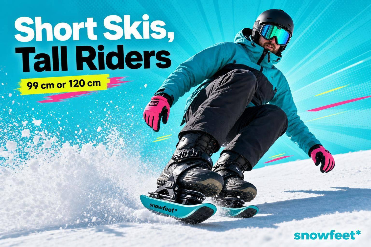 Best Short Skis for Tall Adults - snowfeet*