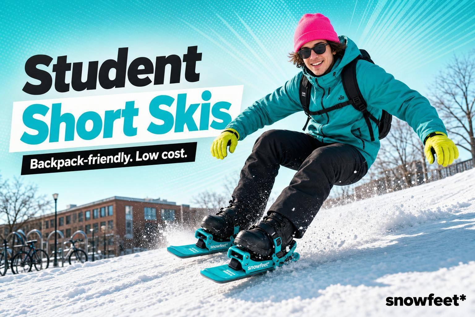 Best Short Skis for Students on a Budget - snowfeet*