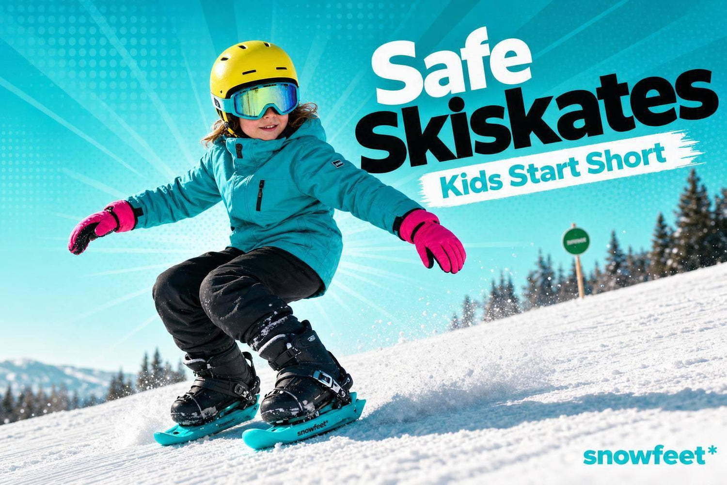 Can Kids Use Skiskates Safely? - snowfeet*