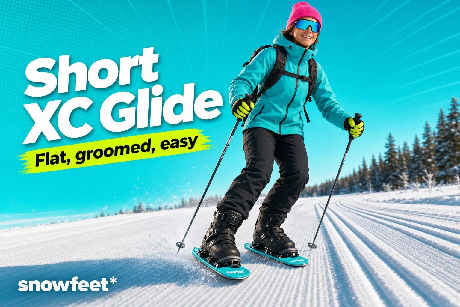 Can You Cross-Country Ski With Snowfeet NORDIC? - snowfeet*