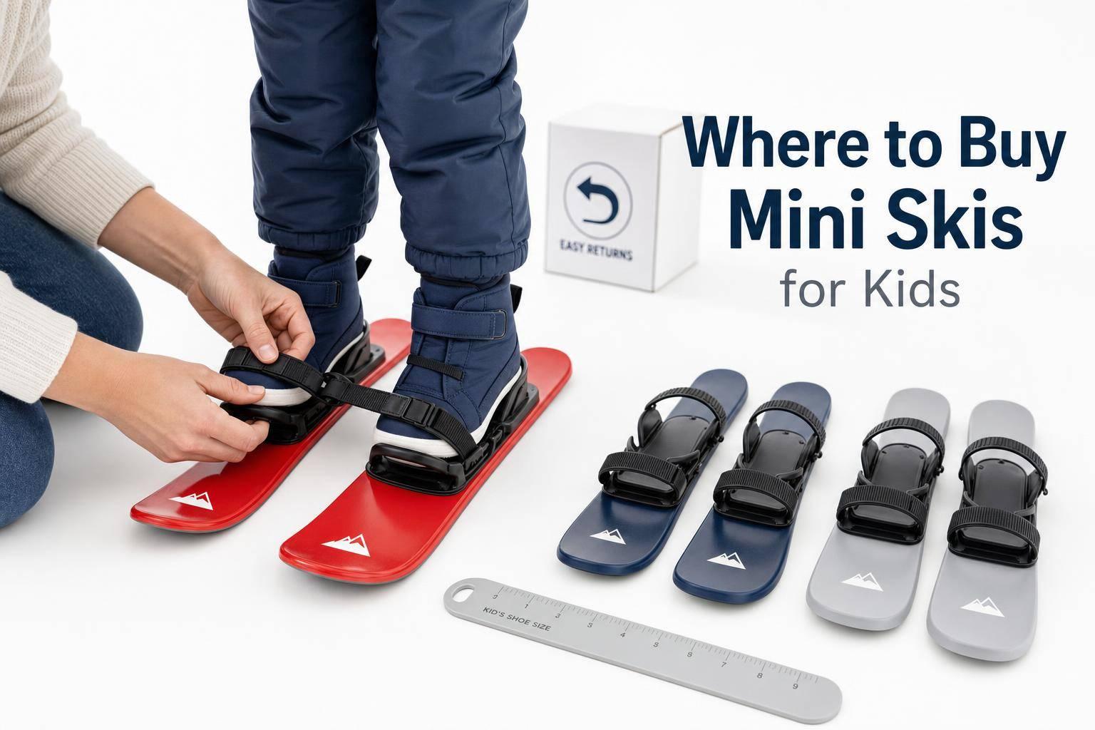 Where to Buy Mini Skis for Kids - snowfeet*