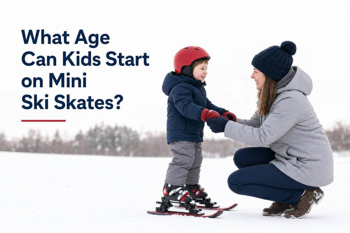 What Age Can Kids Start on Mini Ski Skates? - snowfeet*