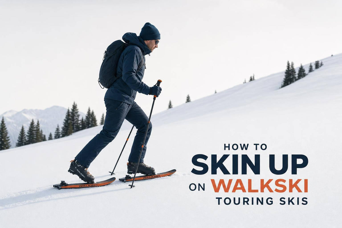 How to Skin Up on WALKSKI Touring Skis - snowfeet*