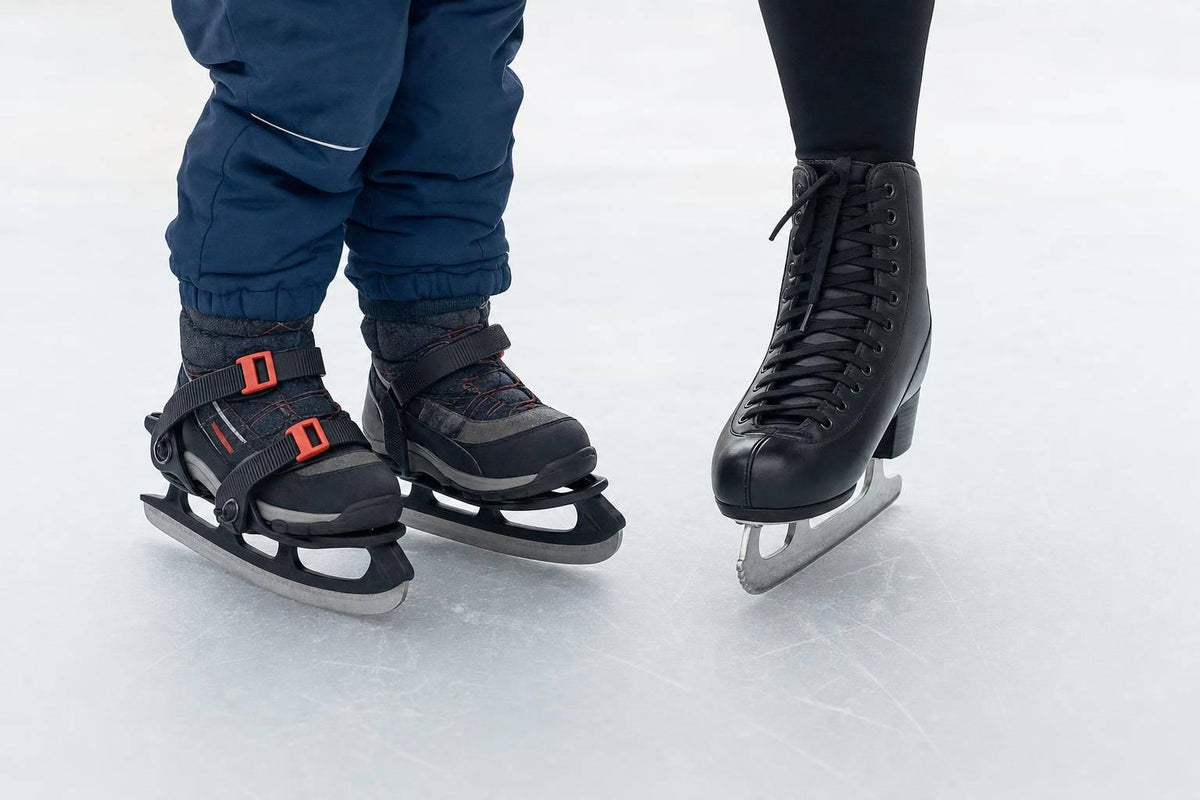 Are Strap-On Ice Skates Any Good? - snowfeet*
