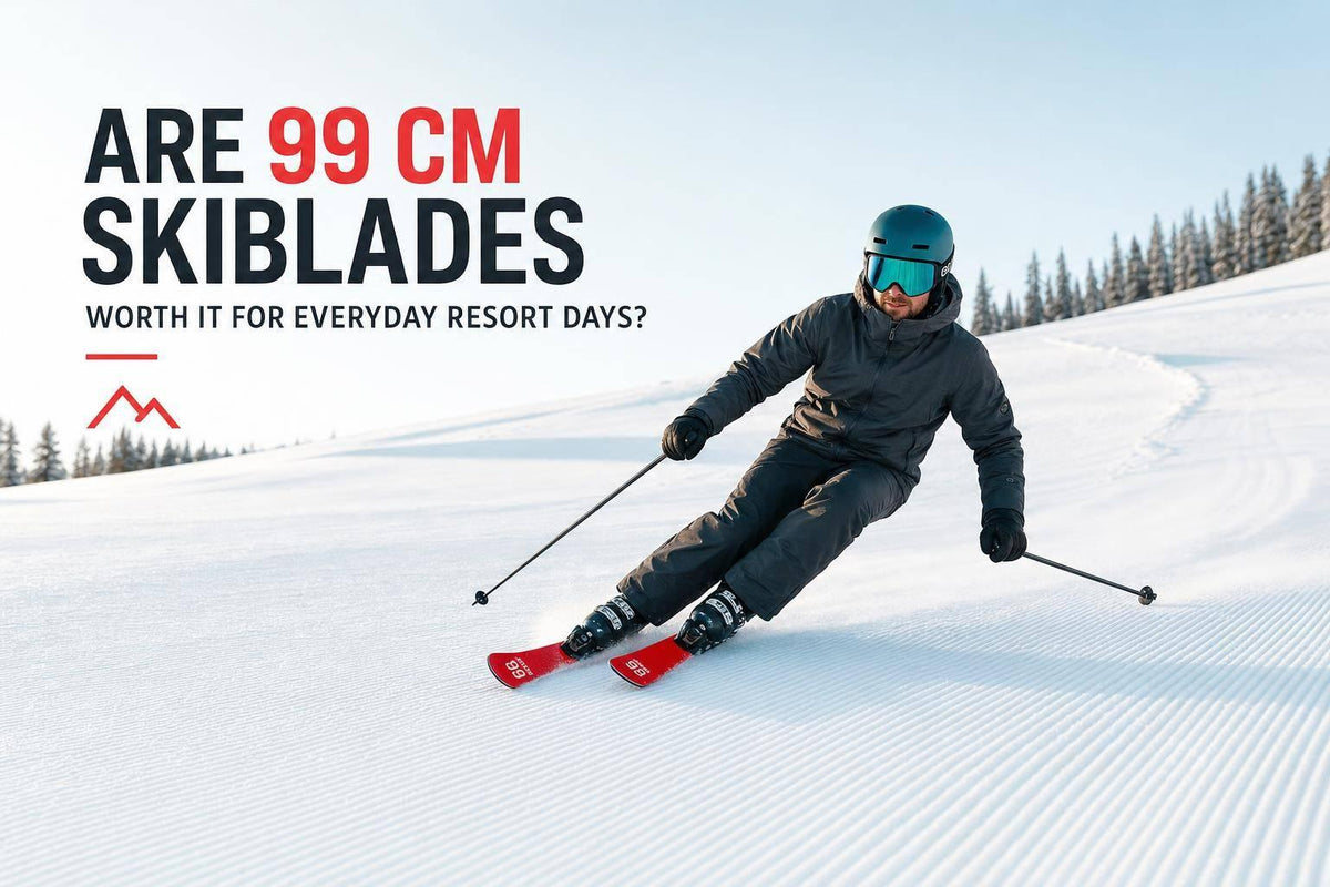 Are 99 cm Skiblades Worth It for Everyday Resort Days? - snowfeet*
