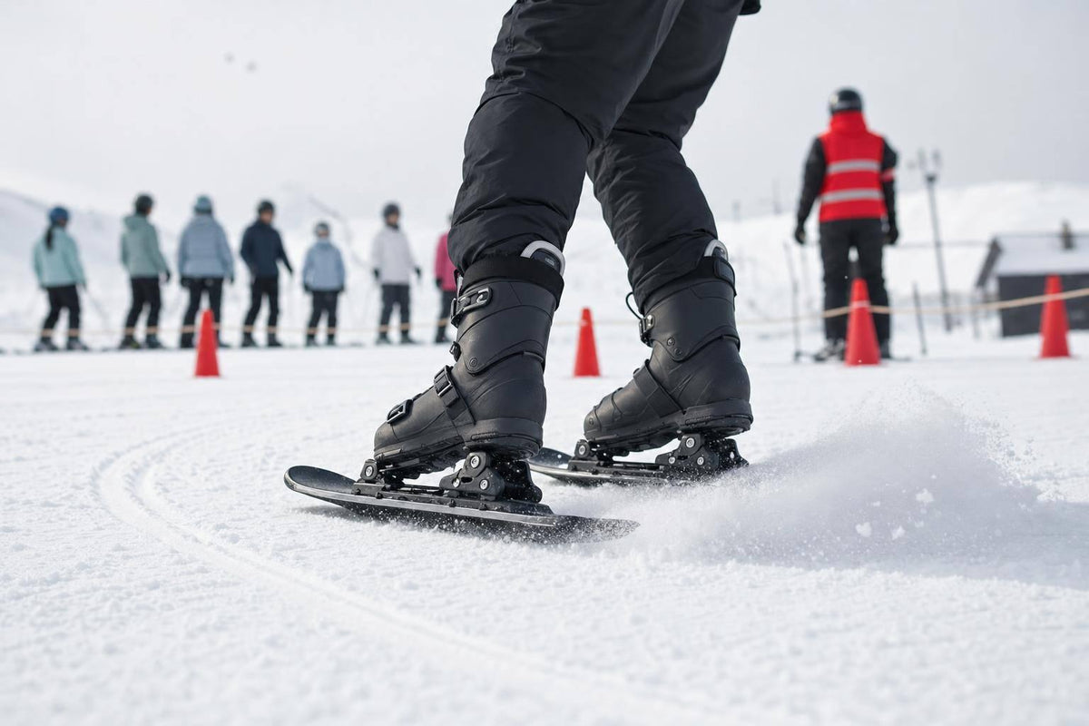 Honest Review: Skiskates on a Crowded Beginner Slope - snowfeet*