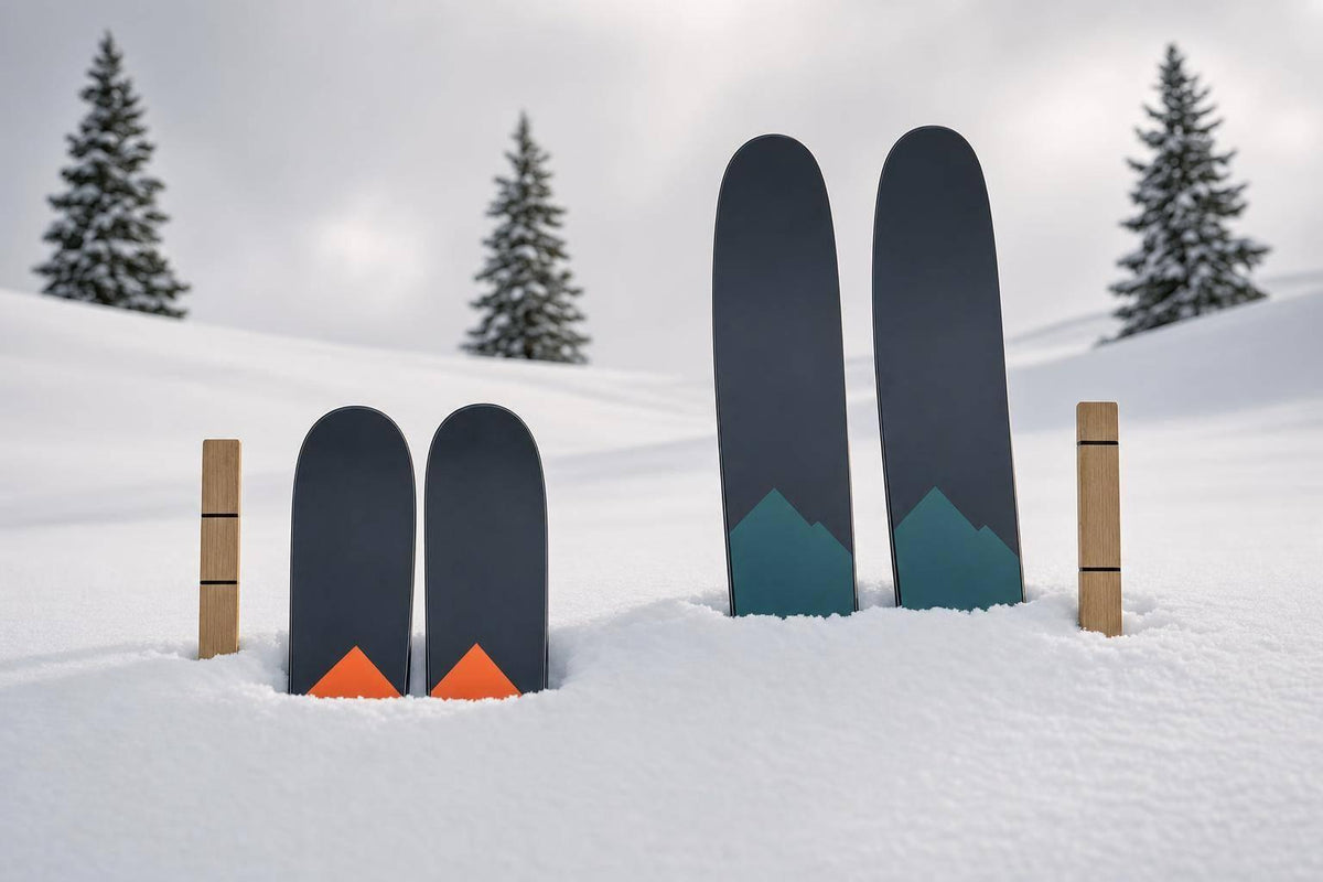 POWDER 99 vs Fat Powder Skis: Do Short Skis Float? - snowfeet*