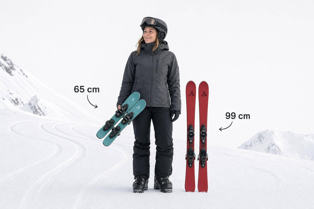 Best Short Skis for People Who Fear Long Skis - snowfeet*