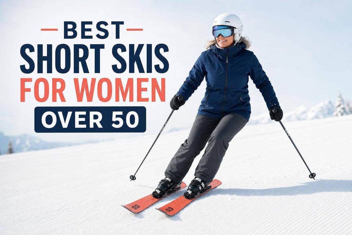 Best Short Skis for Women Over 50 - snowfeet*
