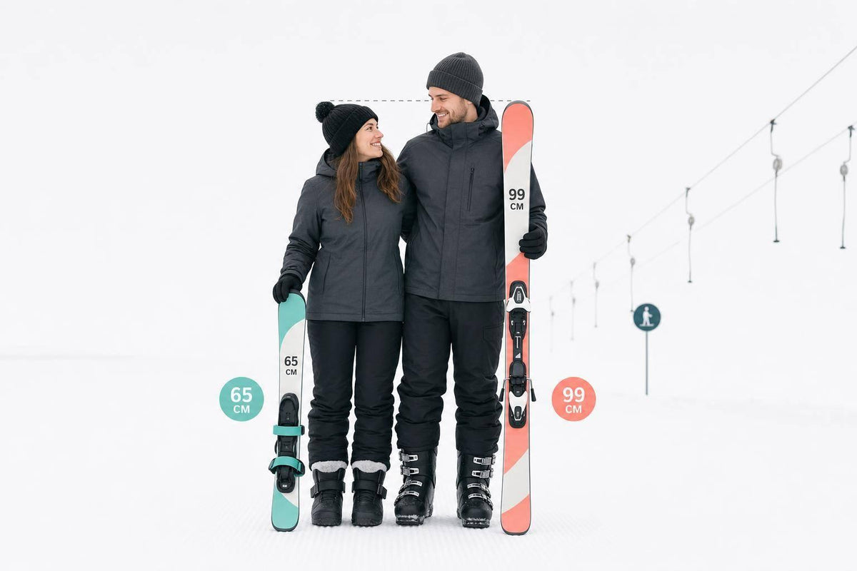 Best Short Skis for Couples Learning Together - snowfeet*
