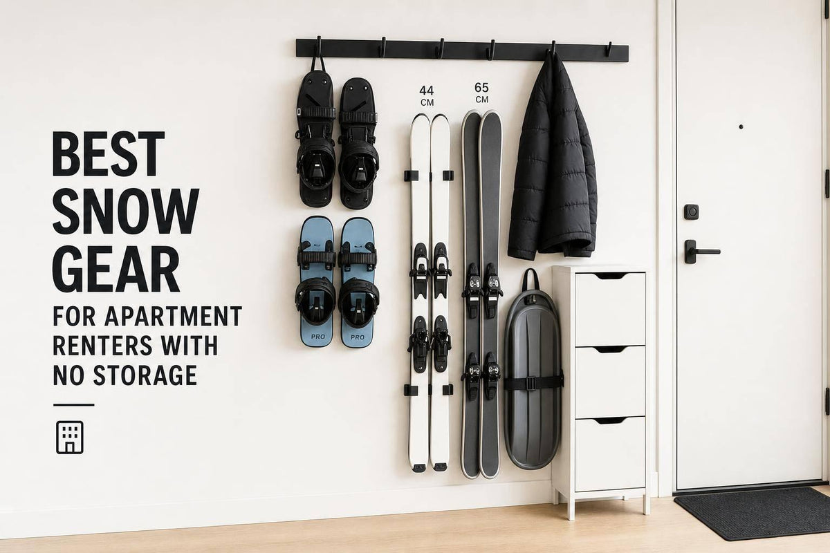 Best Snow Gear for Apartment Renters With No Storage - snowfeet*