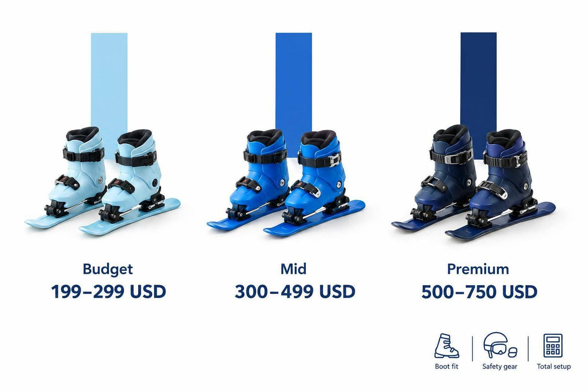 How Much Do Mini Ski Skates for Kids Cost?