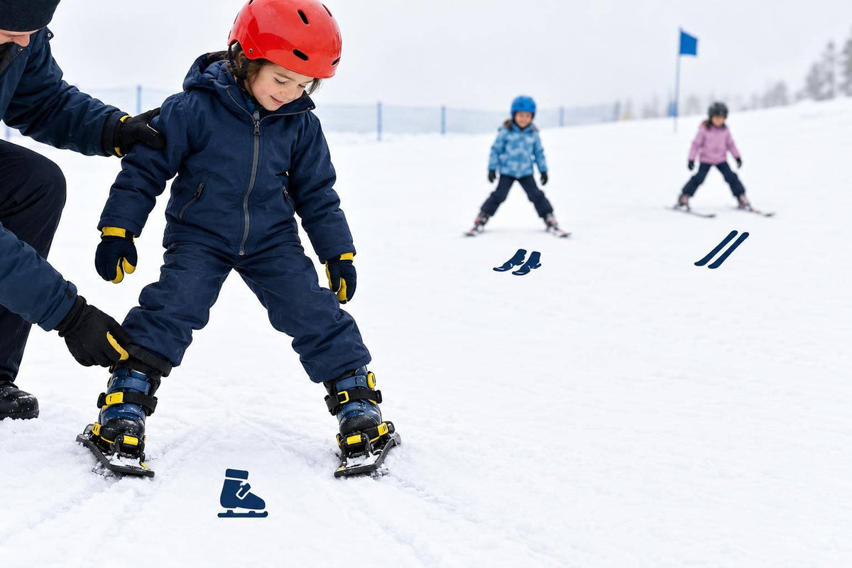 Mini Ski Skates for Kids Who Hate Ski School - snowfeet*