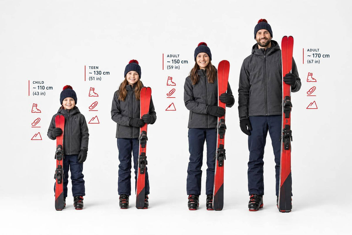 Short Skis for the Whole Family: A Sizing Guide - snowfeet*
