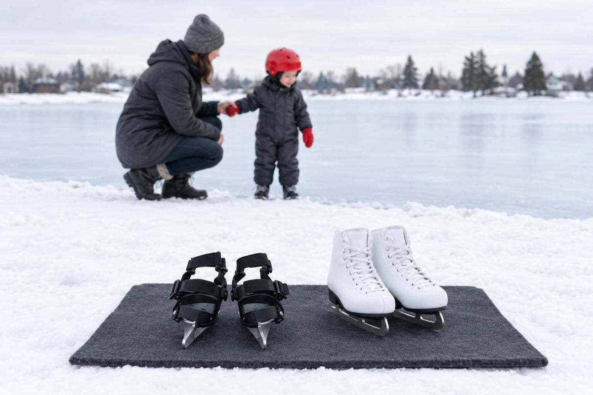 Best Gear for a Toddler's First Frozen Pond - snowfeet*